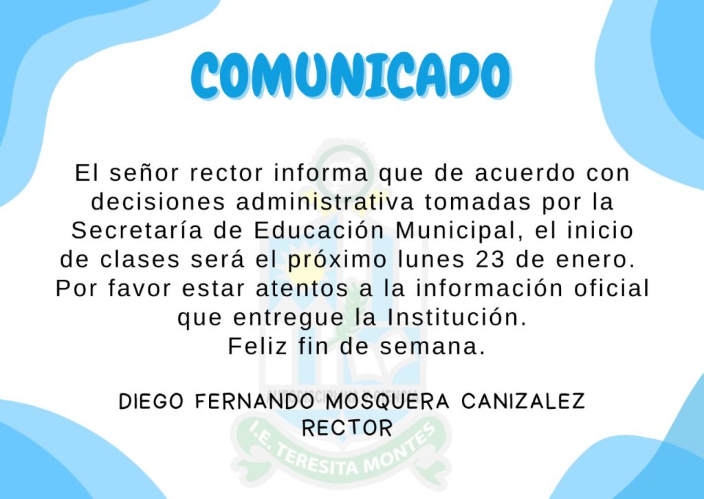 Ingreso a Clases 2023